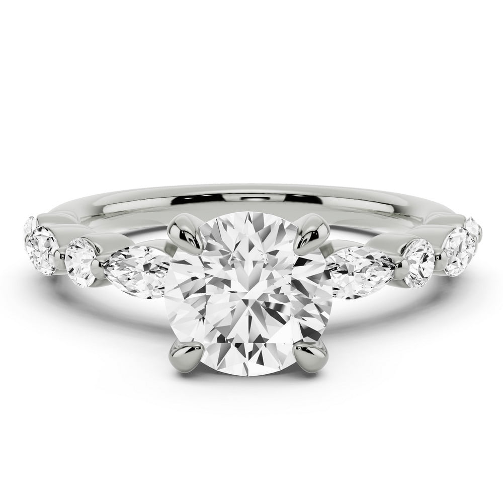 Ariana Jewelry 2.01 Ct Brilliant Round Cut Solitaire Engagement Ring ...
