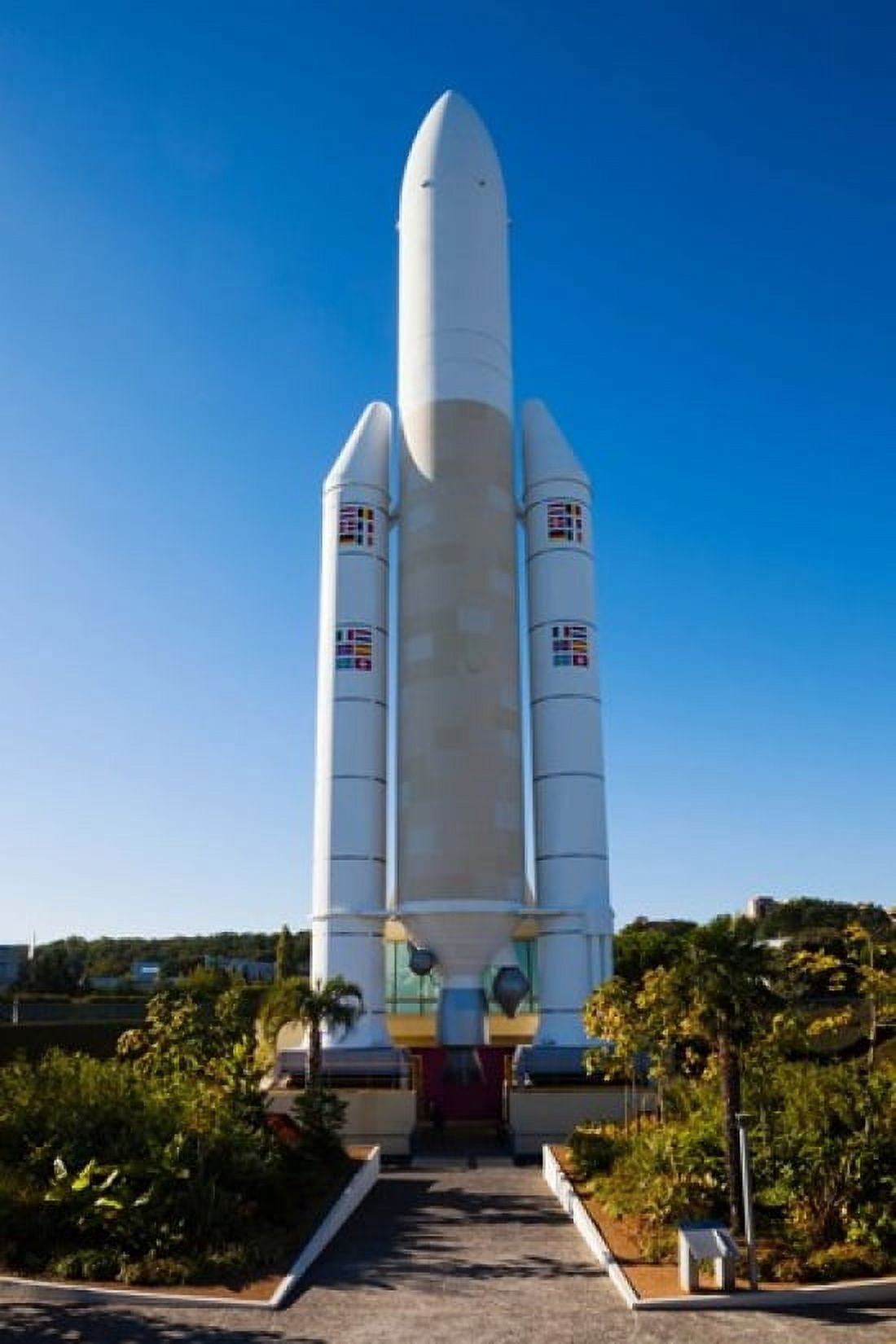 Ariane 5 French space rocket at Cite de lEspace space park Toulouse Haute-Garonne Midi-Pyrenees France Canvas Art - Panoramic Images (24 x 36)