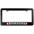 thumbnail image 1 of Arianna Love with Hearts License Plate Frame, 1 of 1