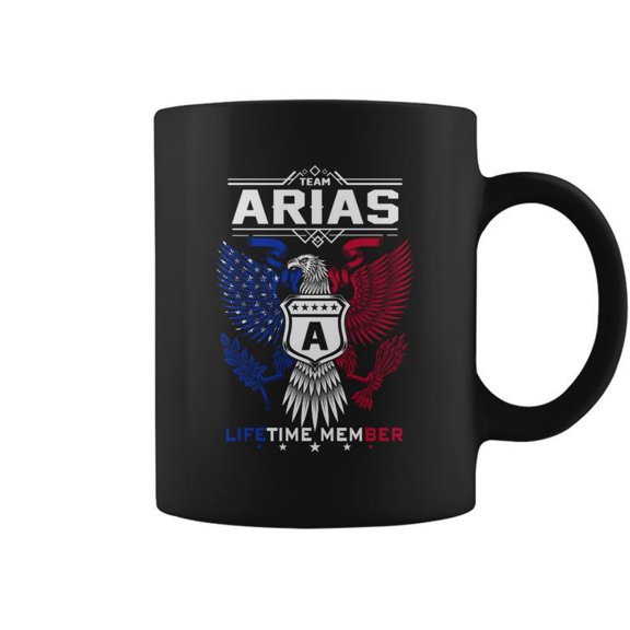 Arias Name Arias Eagle Lifetime Member G Coffee Mugs