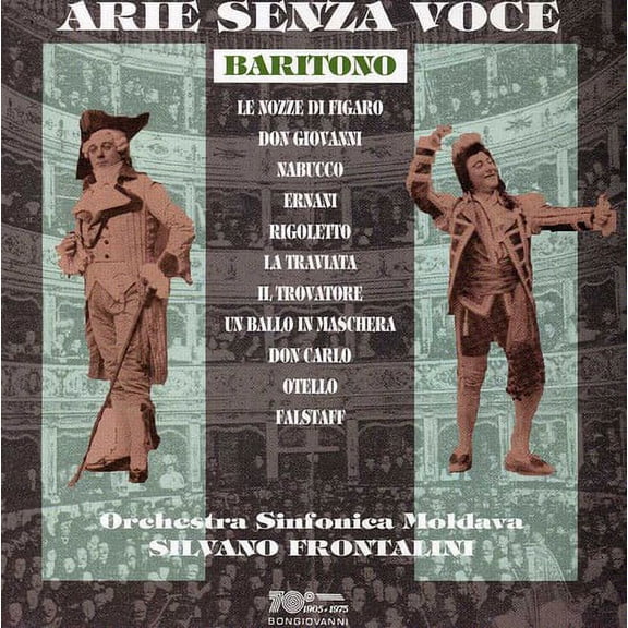 Arias Without Voice-Baritone - Arias Without a Voice - Music & Performance - CD