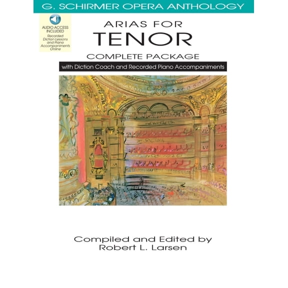 Arias for Tenor - Complete Package: With Diction Coach and Accompaniment Audio, (Paperback)
