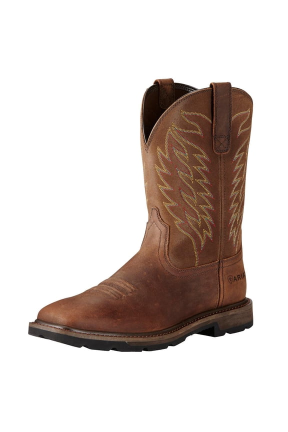 Men's Groundbreaker Wide Square Toe Work Boot