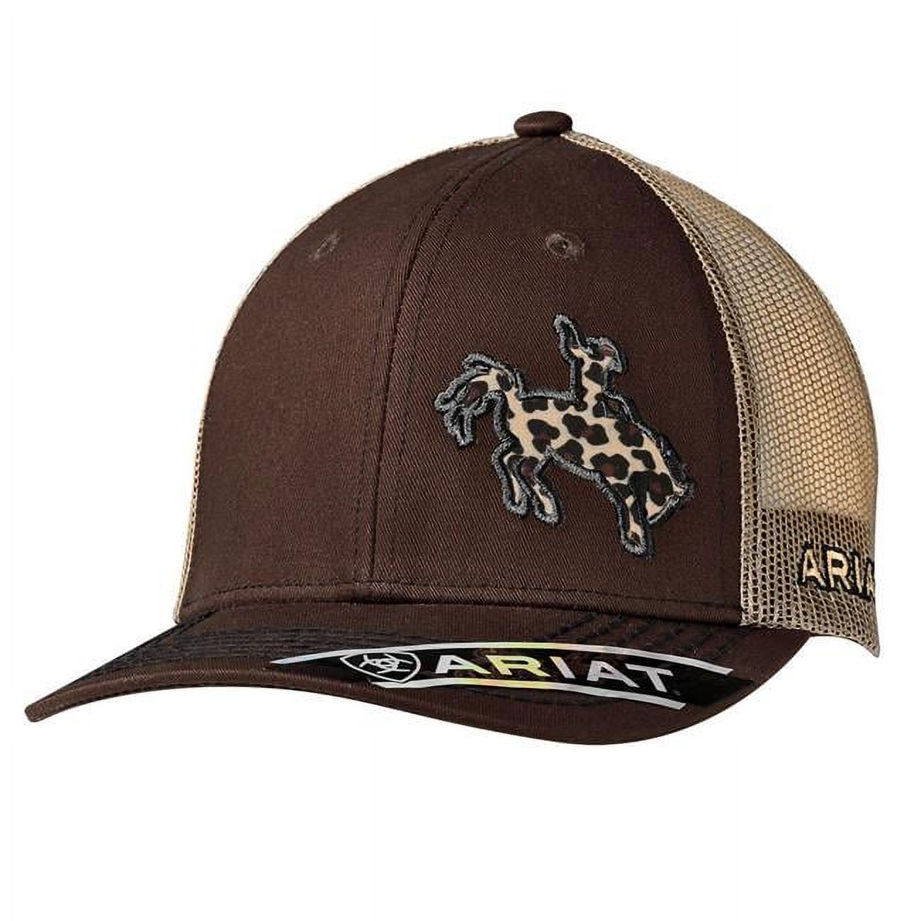 Ariat 1515702 Ladies Rodeo Ball Cap, Brown - Walmart.com