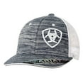 thumbnail image 1 of Ariat 1517705 Youth Heather Offset Shield Logo Ball Cap, White, 1 of 2