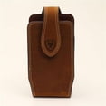 thumbnail image 1 of Ariat A0600144 Double Stich Edges Cell Phone Case, Medium Brown - Medium, 1 of 2