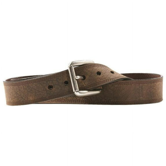 Ariat A10011713-40 Mens Triple Stitch Work Belt, Aged Bark - Size 40