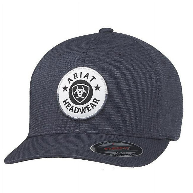 Ariat A300015427-L-XL Logo Patch Elastic Back Hat Baseball Cap for 