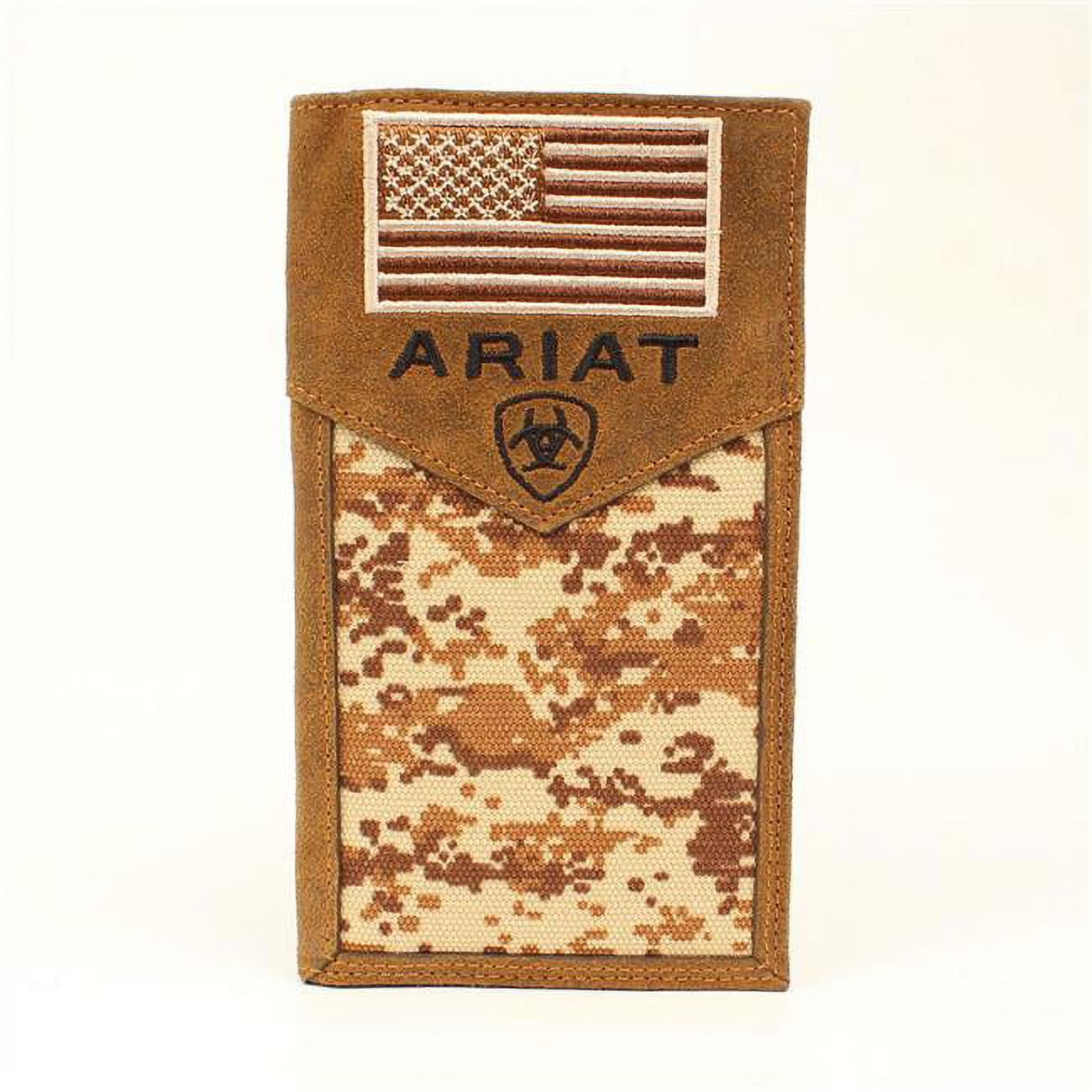 Ariat Sport Patriot Digital Camo Flag Rodeo Wallet A3536444