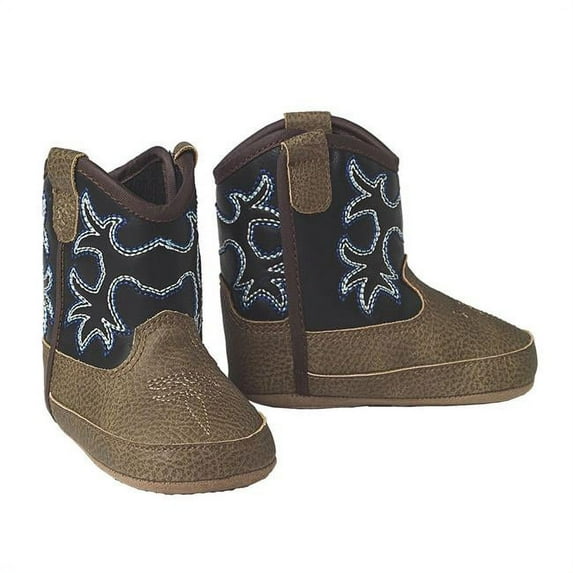 Ariat A442000144-03 Warren LIL Stompers Infant Boots - Medium Brown - Size 3