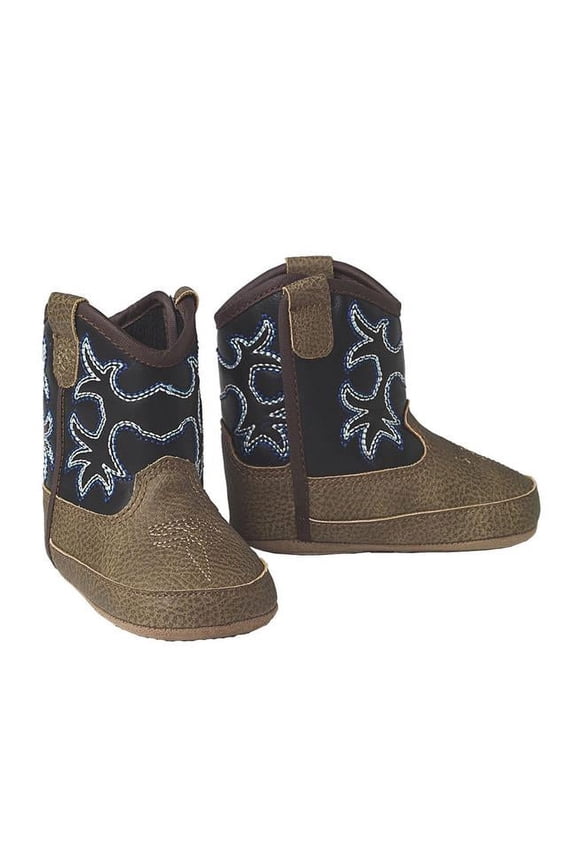 A442000144-03 Warren LIL Stompers Infant Boots - Medium Brown - Size 3