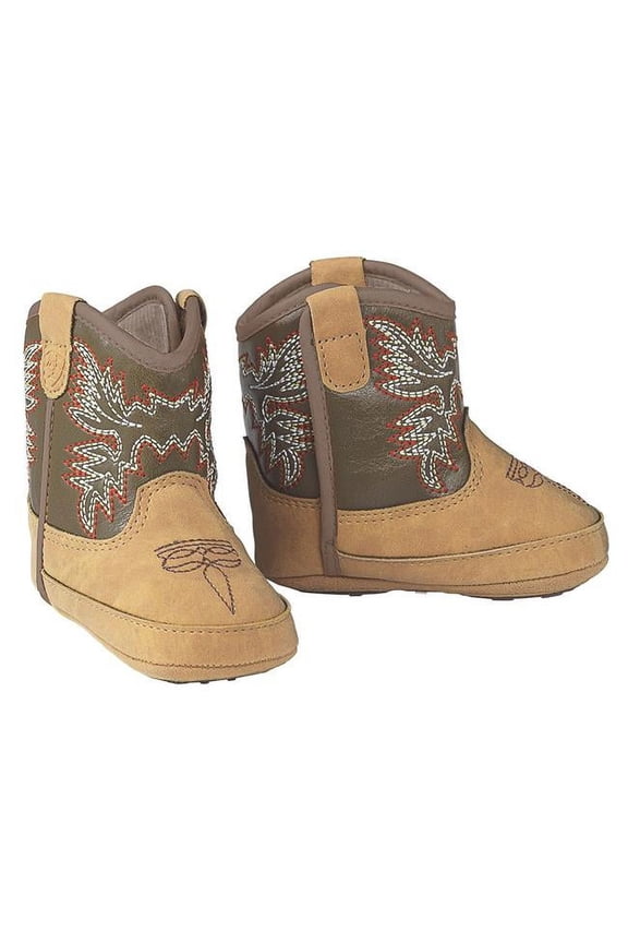 A442001244-02 Kids Lil Stompers Durango Infant Boots, Medium Brown - Size 2