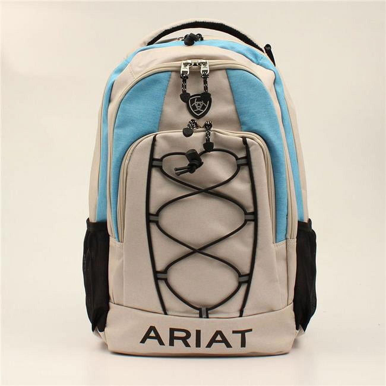 Ariat A460000006 Black Bungee Cord Front Backpack Grey 17.12 x 13 x 6.75 in. Walmart