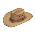 thumbnail image 1 of Ariat® Men's Western Straw Fire Palm Hat A65102, 1 of 2