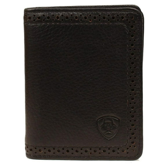 Ariat Accessories Men's Bi-Fold Edge Wallet BLACK OS