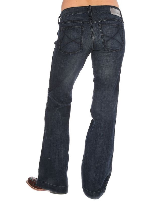 Ariat Ella Wide Leg Trouser Jeans, Bluebell Size 26 R