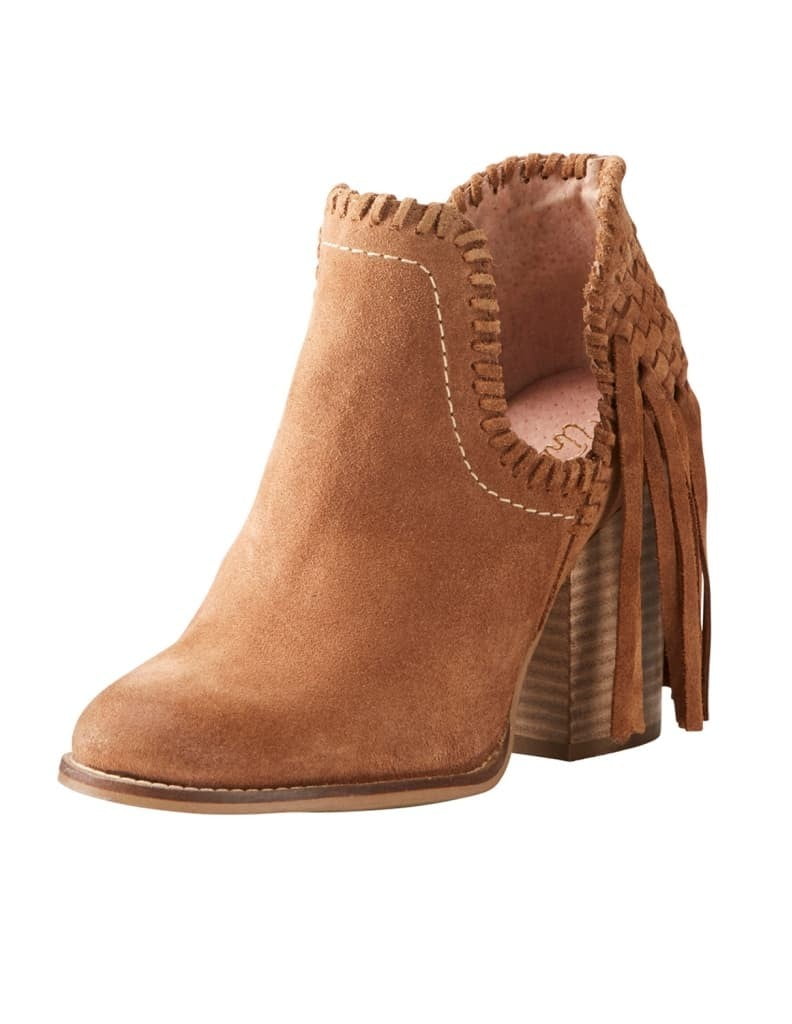 Ariat Fashion Boots Womens Lily Ankle Fringe Whiskey 10021287 Walmart