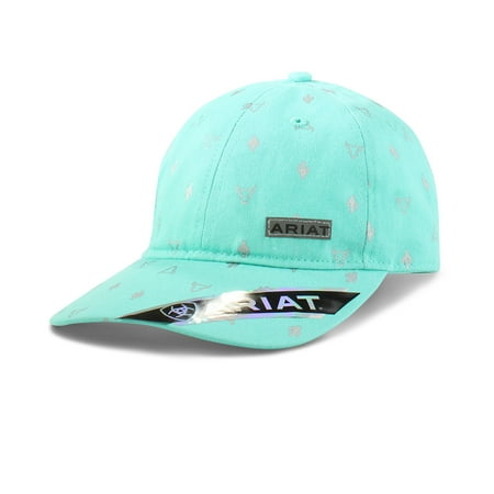 Ariat Ladies Cactus Bull Skull Cap