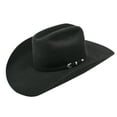 thumbnail image 1 of Ariat® Men's 3X Wool Black Cattleman Western Hat A7520601, 1 of 2