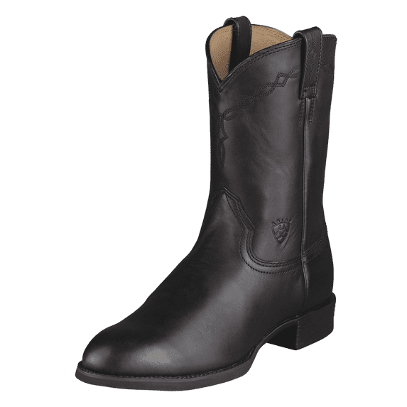 Ariat Men's Black Heritage Roper Boot