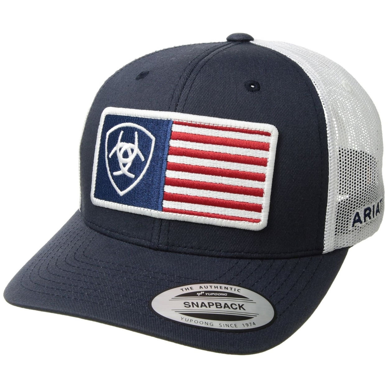 Ariat Men's Cap - Navy American Flag
