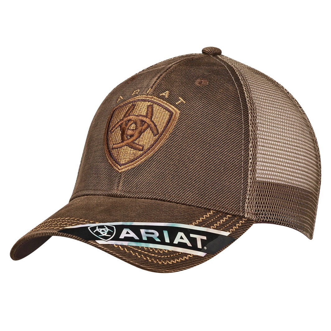 Ariat Men's Cap - Oilskin Brown