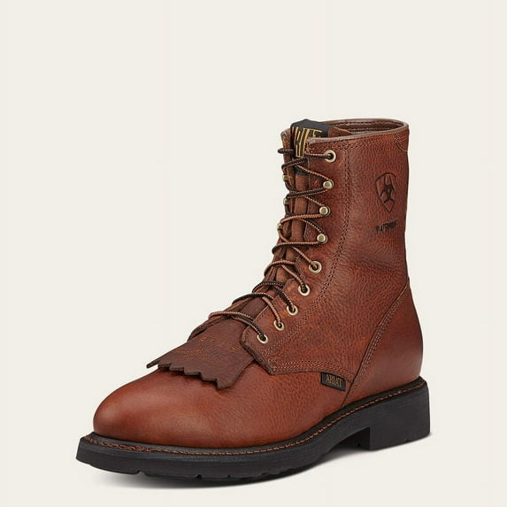 Ariat Men's Cascade 8 Steel Toe H20 Lace-Up Boot