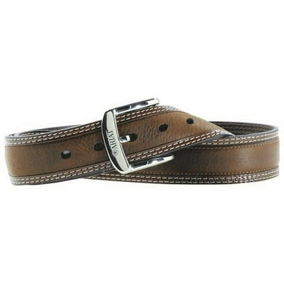 Ariat Men's Diesel Brown Rowdy Leather Belt A10004305
