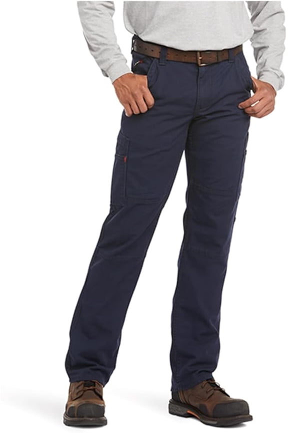 Mens FR M5 Straight DuraStretch DuraLight Cordura Canvas Straight Pants 40x30 Navy