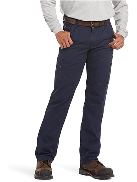 Mens FR M5 Straight DuraStretch DuraLight Cordura Canvas Straight Pants 40x30 Navy