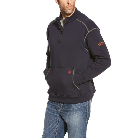 Ariat Men's Fr Polartec Fleece 1/4 Zip Top Jacket