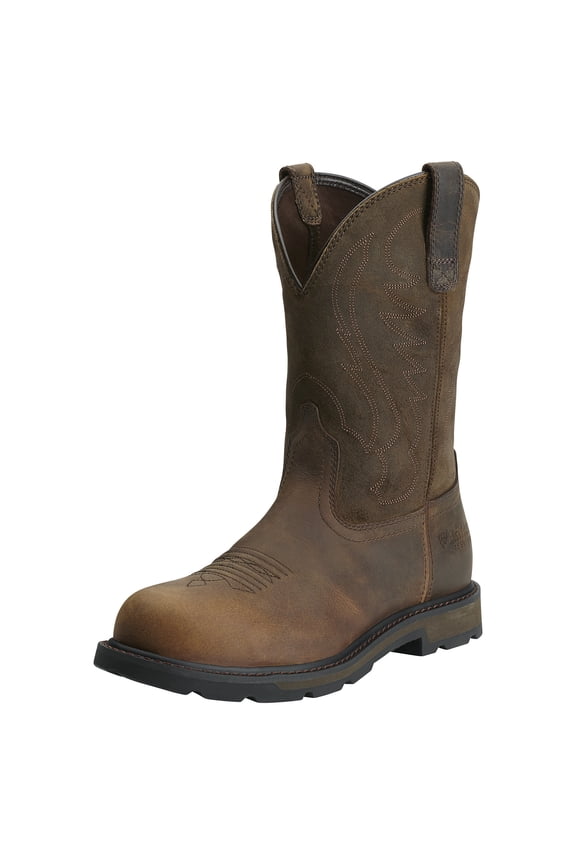 Men's Groundbreaker Pull-On Steel Toe Work Boot