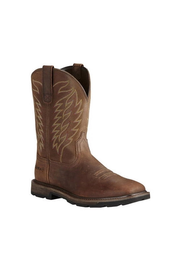 Men's Groundbreaker Wide Square Soft Toe Western Boot