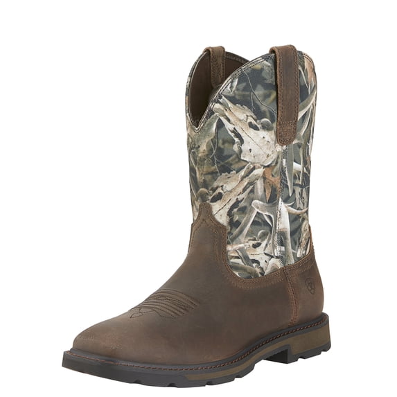 Ariat Men's Groundbreaker Wide Square Toe Steel Toe Work Boot