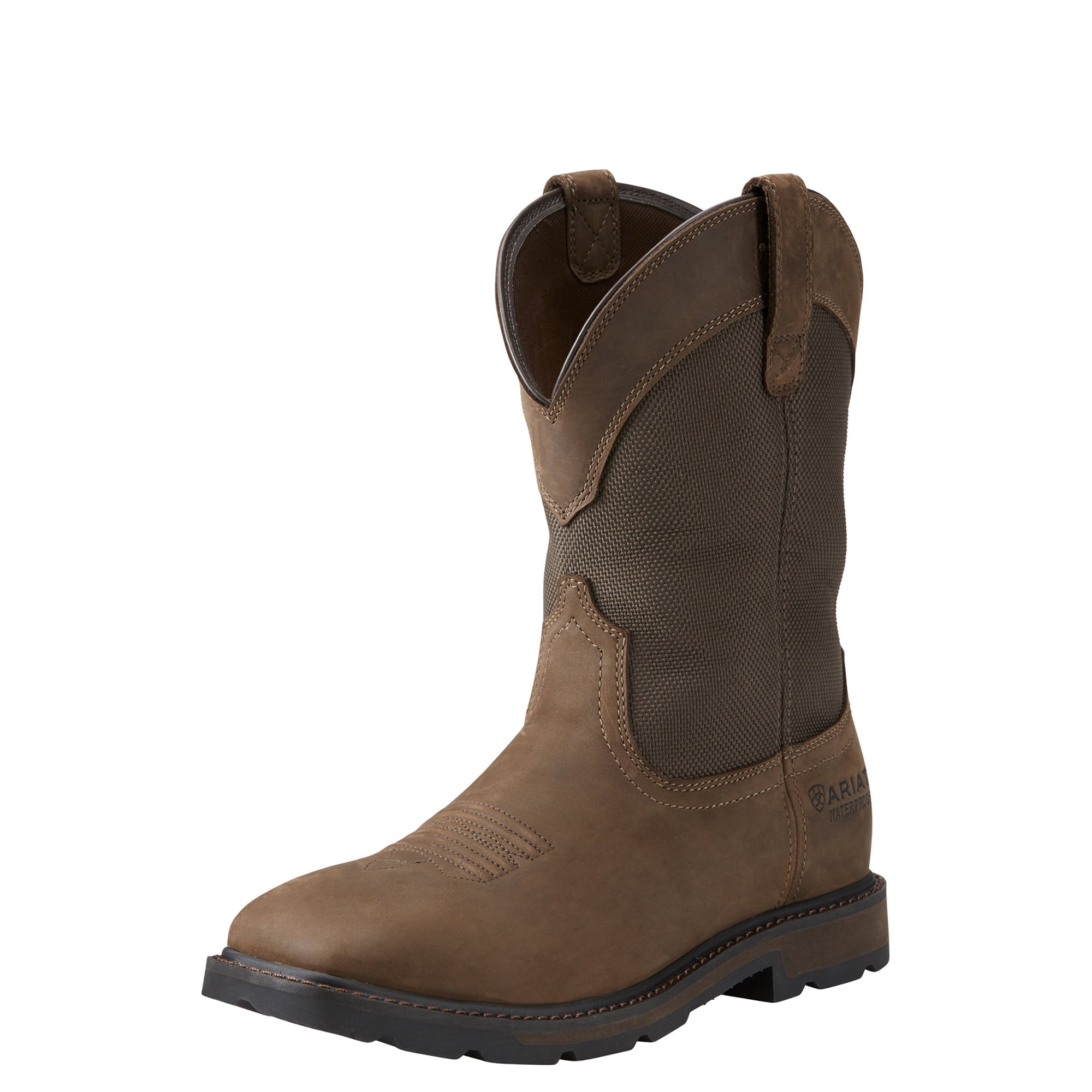 Ariat Work Boots Mens 11 EE (Extra‎ Wide) Brown Square Steel Toe *Heavy Use* Ariat Men main image 2