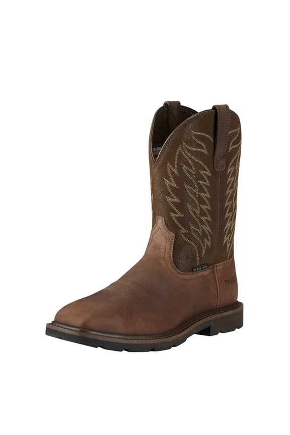 Men's Groundbreaker Wide Square Toe Work Boot