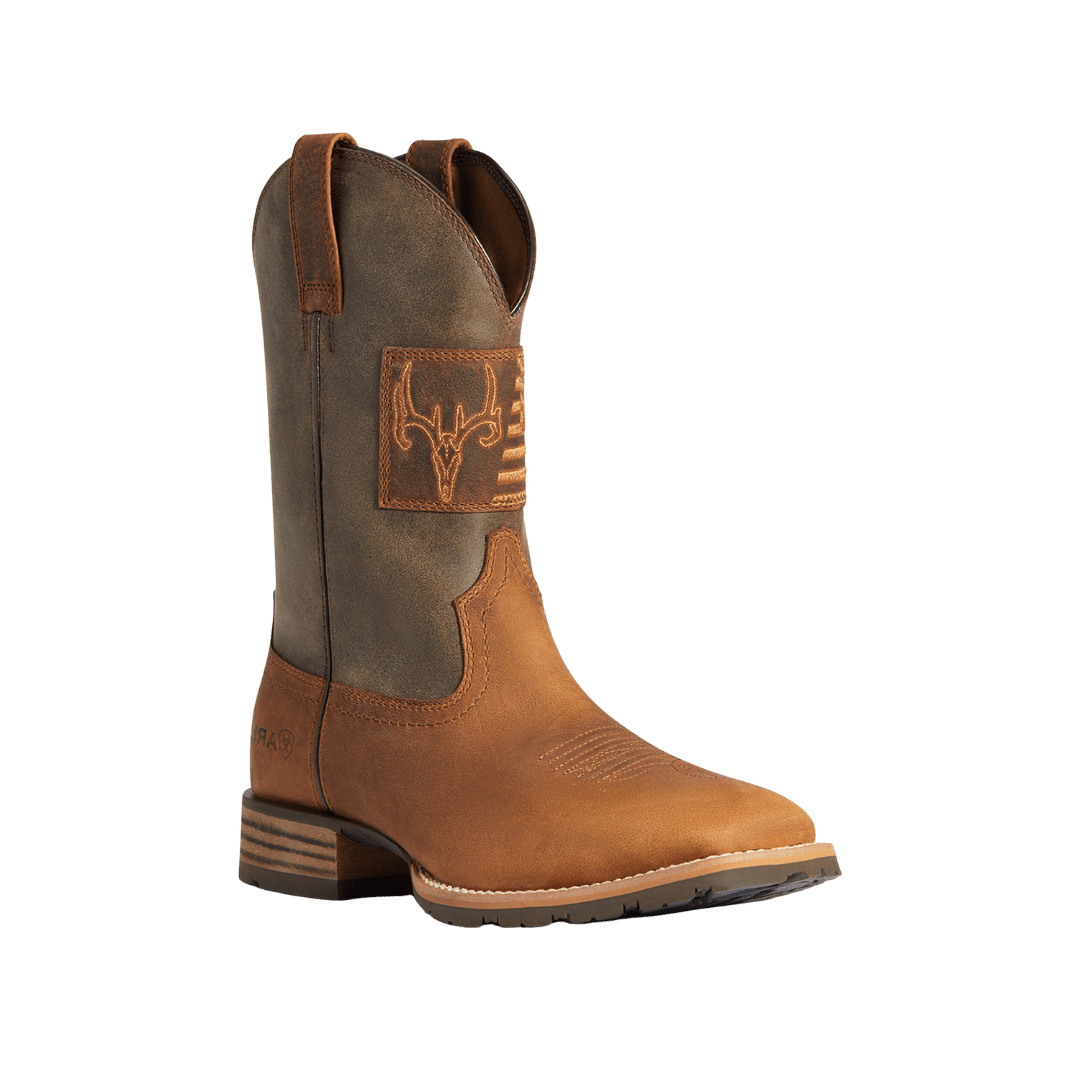 Ariat Men's Hybrid Patriot Country Casper Brown Boots