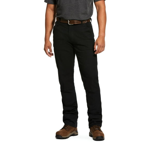 Ariat Men's Rebar M4 Low Rise Durastretch Made Tough Double Front Stackable Straight Leg Pant
