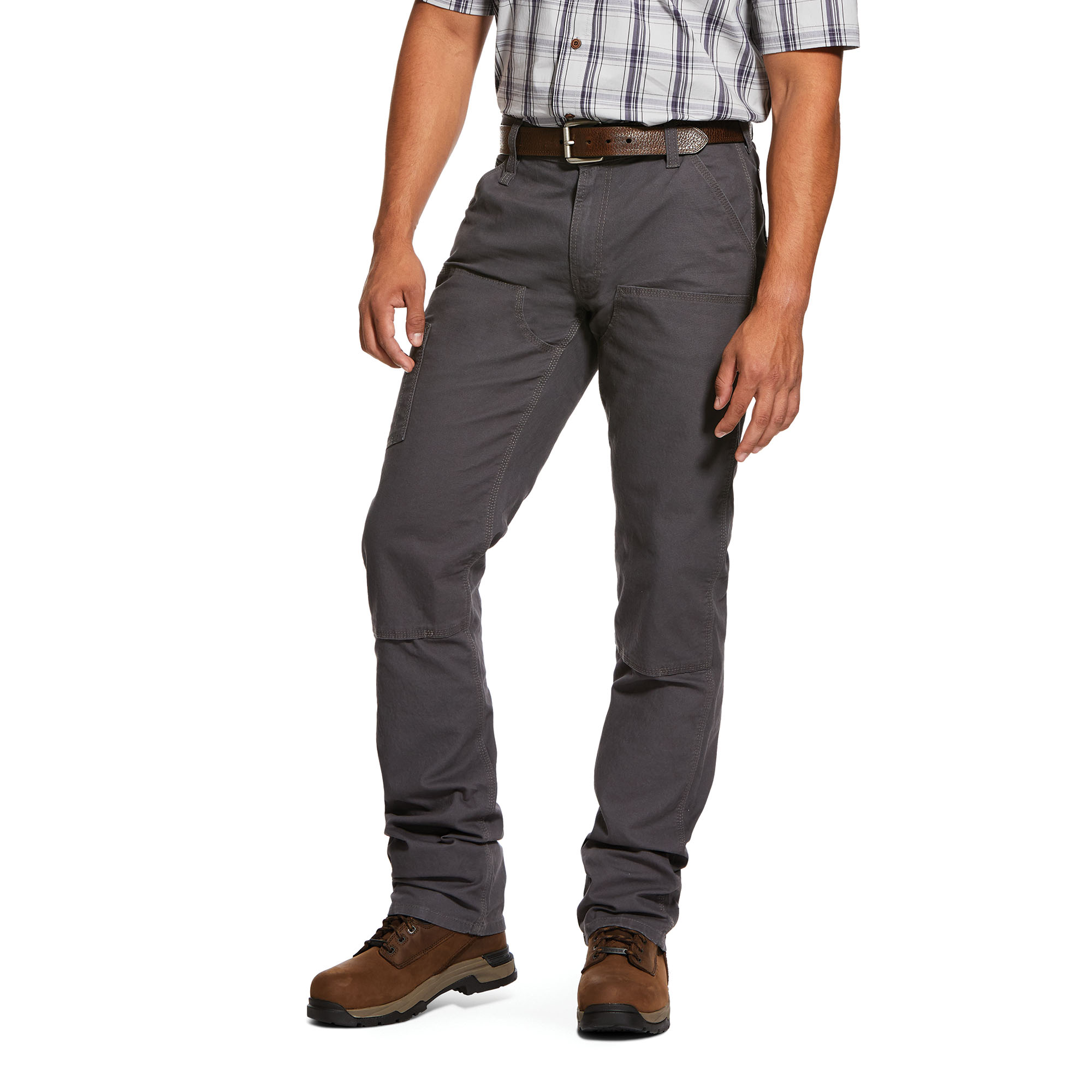 Ariat Men's Rebar M4 Low Rise Durastretch Made Tough Double Front Stackable Straight Leg Pant - image 1 of 3