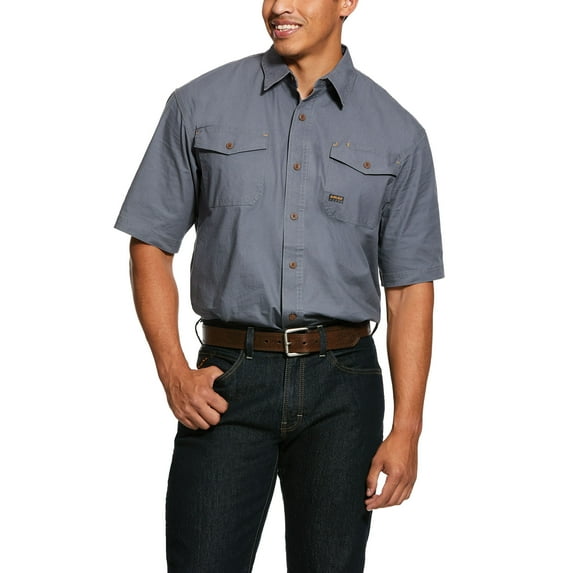 Ariat Men's Rebar Made Tough Durastretch Work Shirt