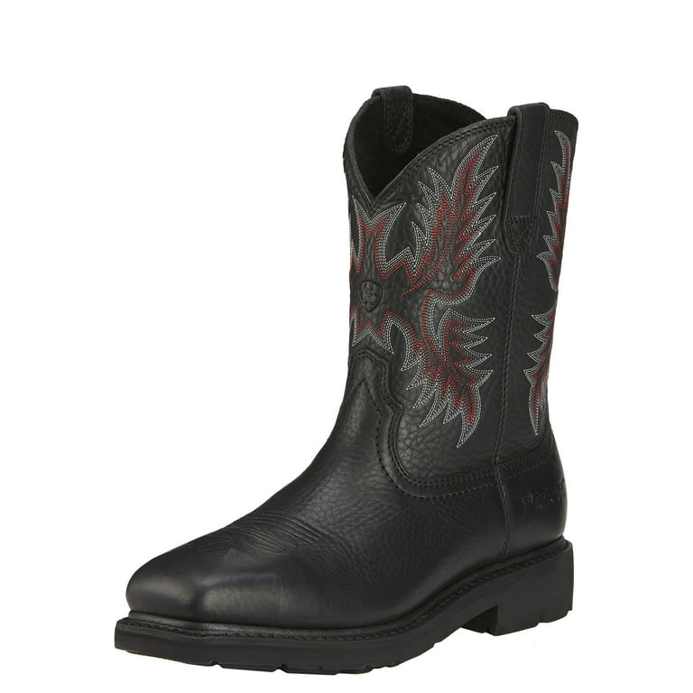 Ariat Men s Sierra Wide Square Toe Steel Toe Work Boot Walmart