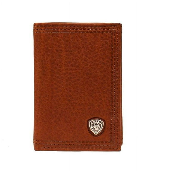 Ariat® Men's Solid Sunset Trifold Leather Wallet A35122281
