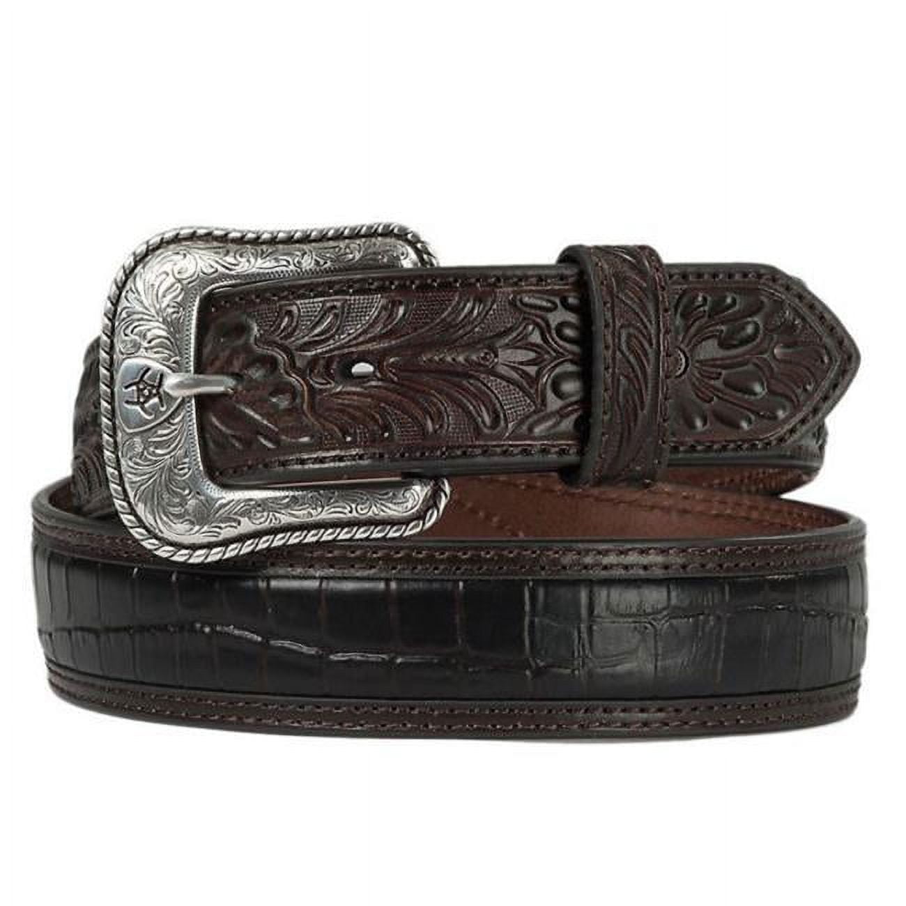 Faux crocodile deals belt