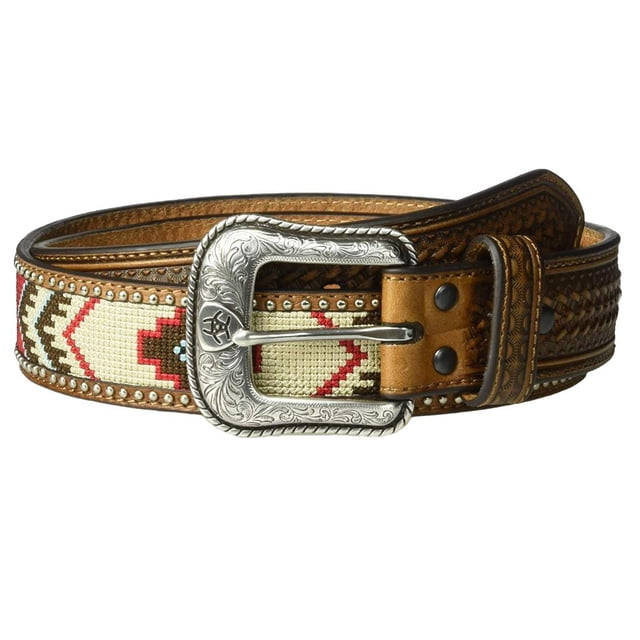 Ariat Pattern Ariat Mens Aztec Pattern Belt 40 Multi - Walmart Business Supplies