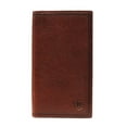 thumbnail image 1 of Ariat Mens Basic Perfed Edge Rodeo Wallet&#44; Dark Copper, 1 of 2