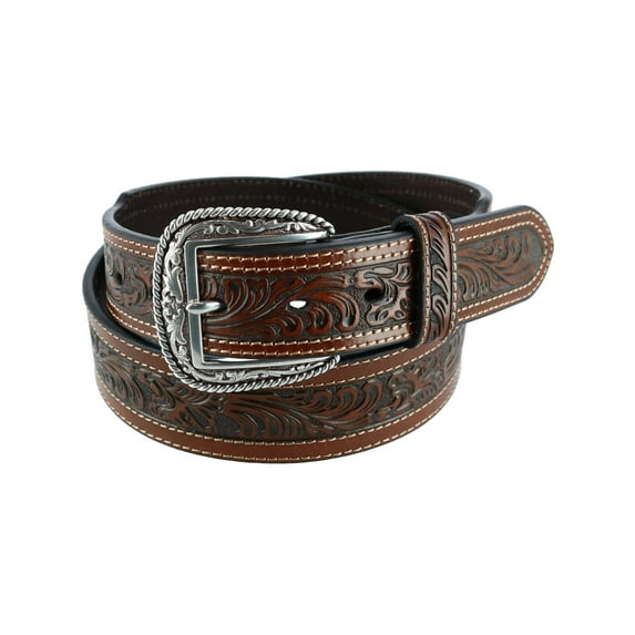 Ariat Western Taper Belt with Scroll Work (Men's)