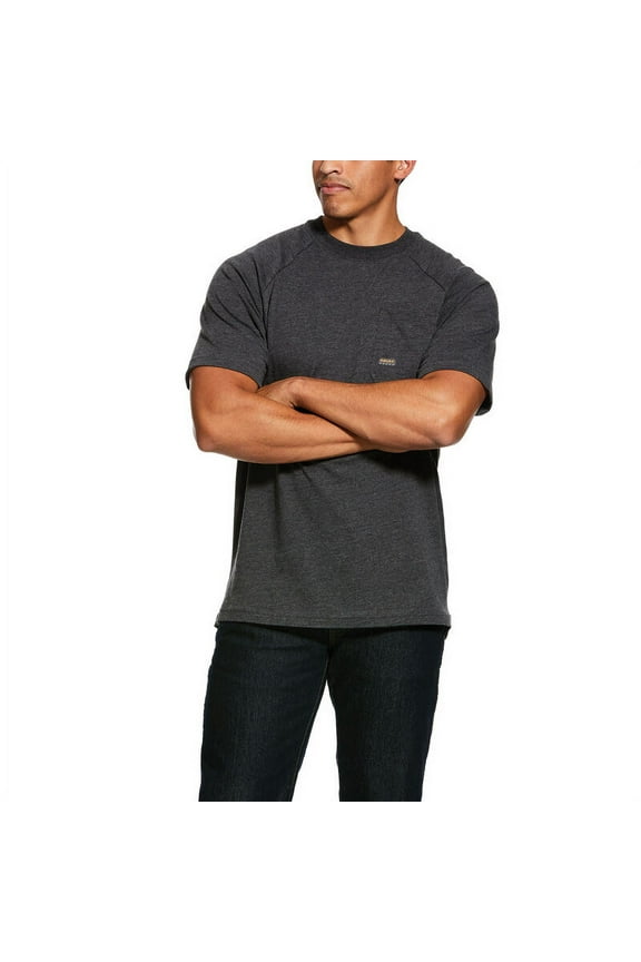 Mens Rebar Cotton Strong Short Sleeve T-Shirt (XXL)