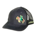 thumbnail image 1 of Ariat Mens Serape Bronc Rider Mesh Back Snapback Cap Hat, 1 of 5