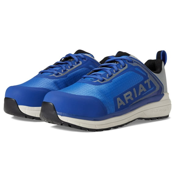 Ariat Outpace Day One Safety CT (Unisex, Baltic Blue/Grey, 7, Wide/C)