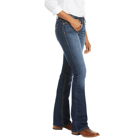 Ariat R.E.A.L. Rosa Perfect Rise Boot Cut Jeans, Lita - Size 29 R